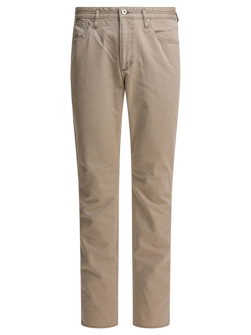 Nonnative Nonnative Men Trousers Beige Cotton - World Class Fashion