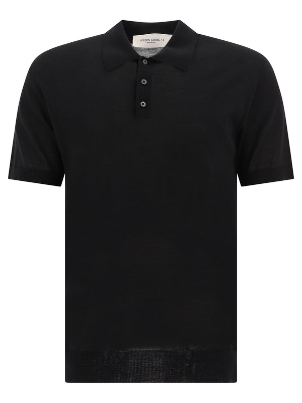 Golden Goose Merino Wool Polo Shirt