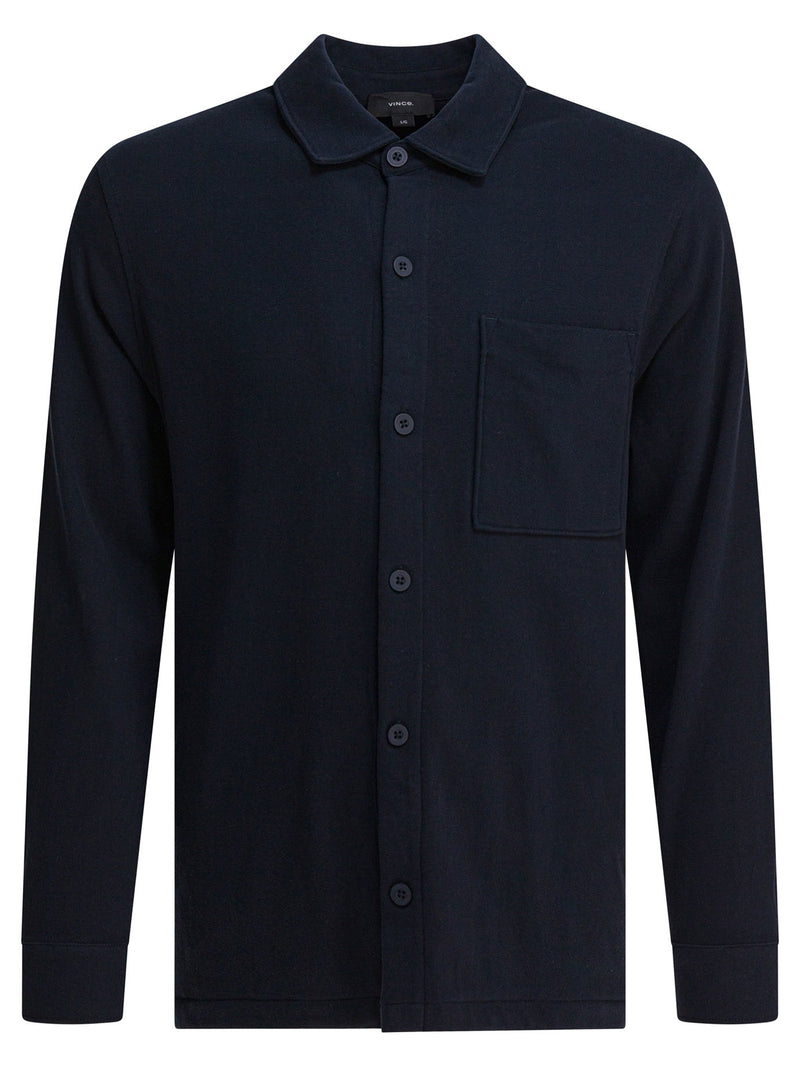 Vince Vince Men's Grey Cotton Shirt - World Class Fashion