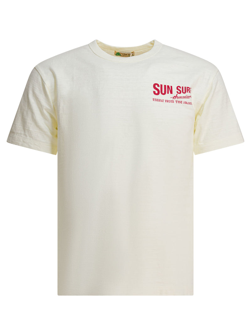 Sun Surf Camiseta de Algodón Sun Surf para Hombre, Color Beige - World Class Fashion