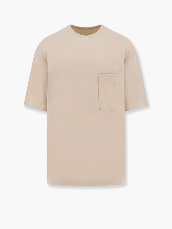 Boxy cotton and linen t-shirt