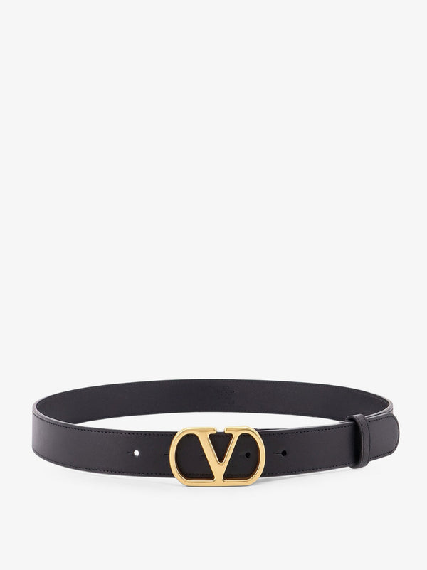 Valentino Garavani Vlogo Leather Belt