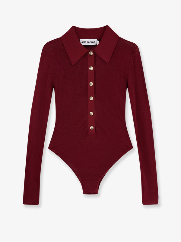 Self Portrait Viscose Bodysuit