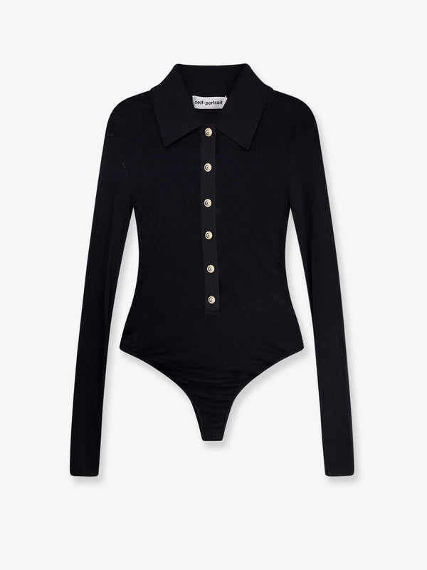 Self Portrait Vicose Bodysuit
