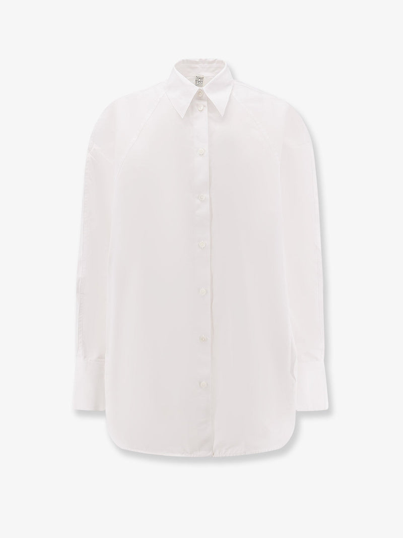 Toteme Toteme Organic Cotton Shirt White - World Class Fashion