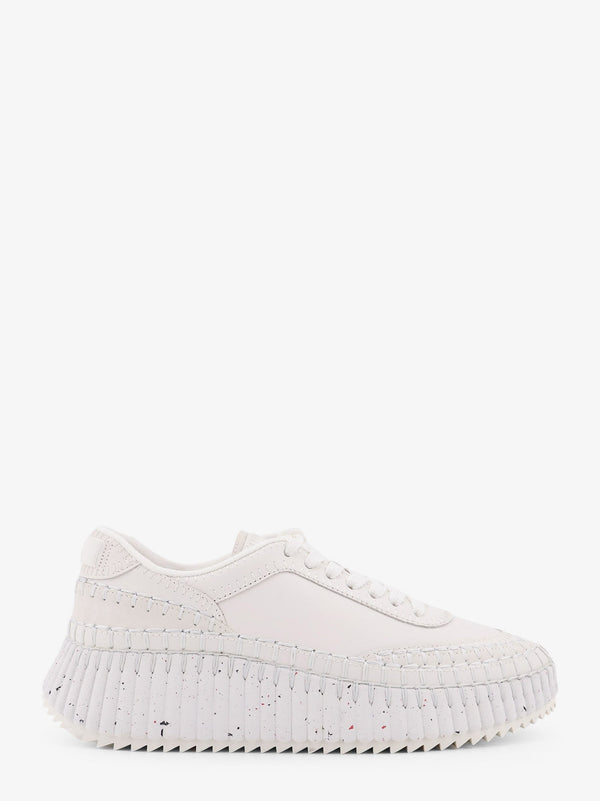 Chloe' Nama Low-Top Leather Sneakers