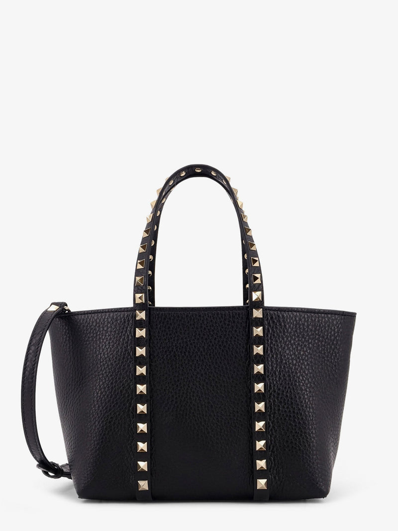 Valentino Garavani Valentino Garavani Rockstud Leather Crossbody Bag Black - World Class Fashion