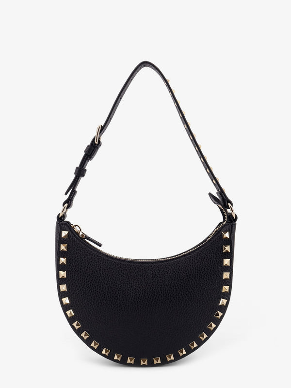 Valentino Garavani Valentino Garavani Rockstud Leather Mini Hobo Bag