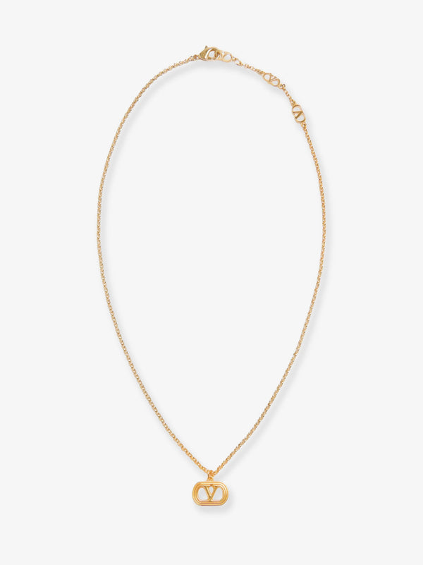Valentino Garavani Valentino Garavani Ovalette Metal Necklace