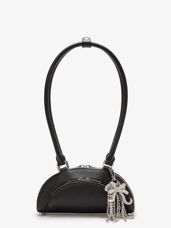 Self Portrait Leather Shoulder Bag With Charms