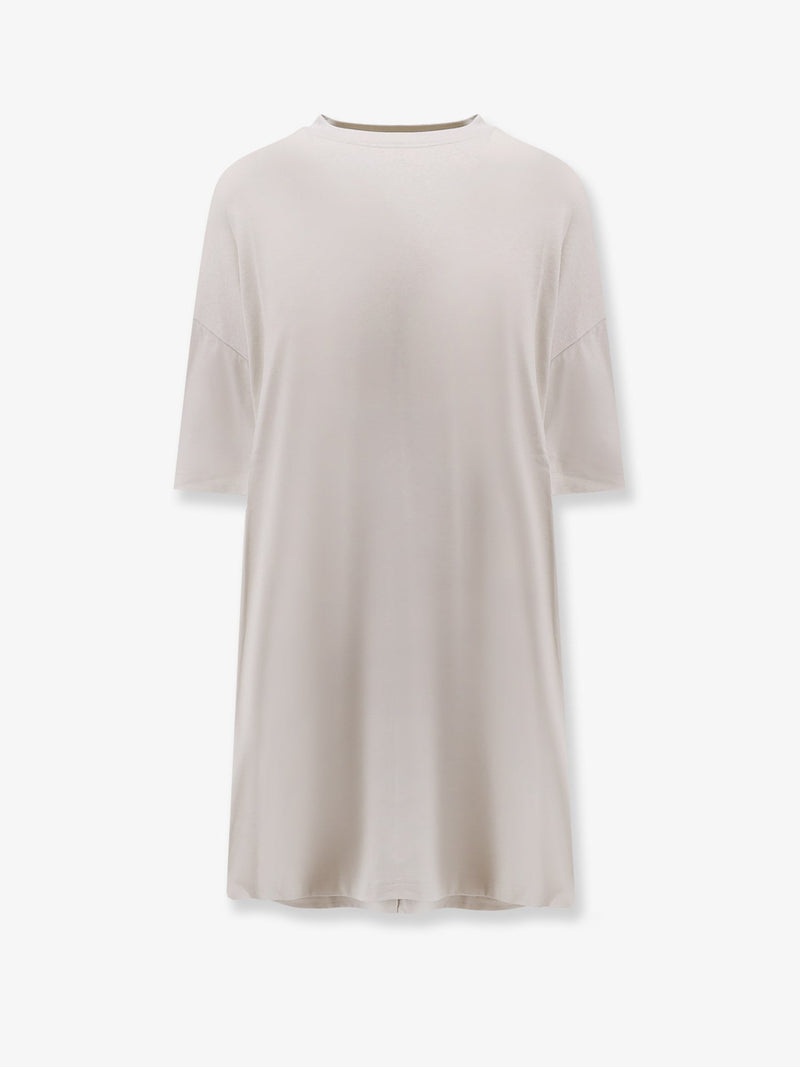 Balenciaga Balenciaga Cotton Jersey Semi Fitted Short Dress White - World Class Fashion