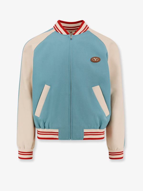 Valentino Le Chat De La Maison Virgin Wool Bomber Jacket