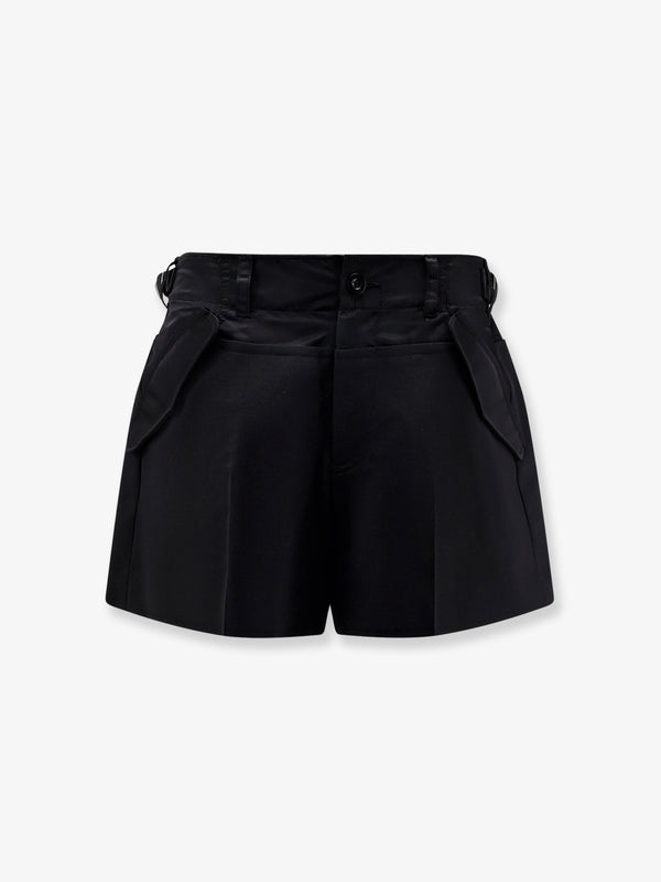 Sacai Wool Blend Shorts