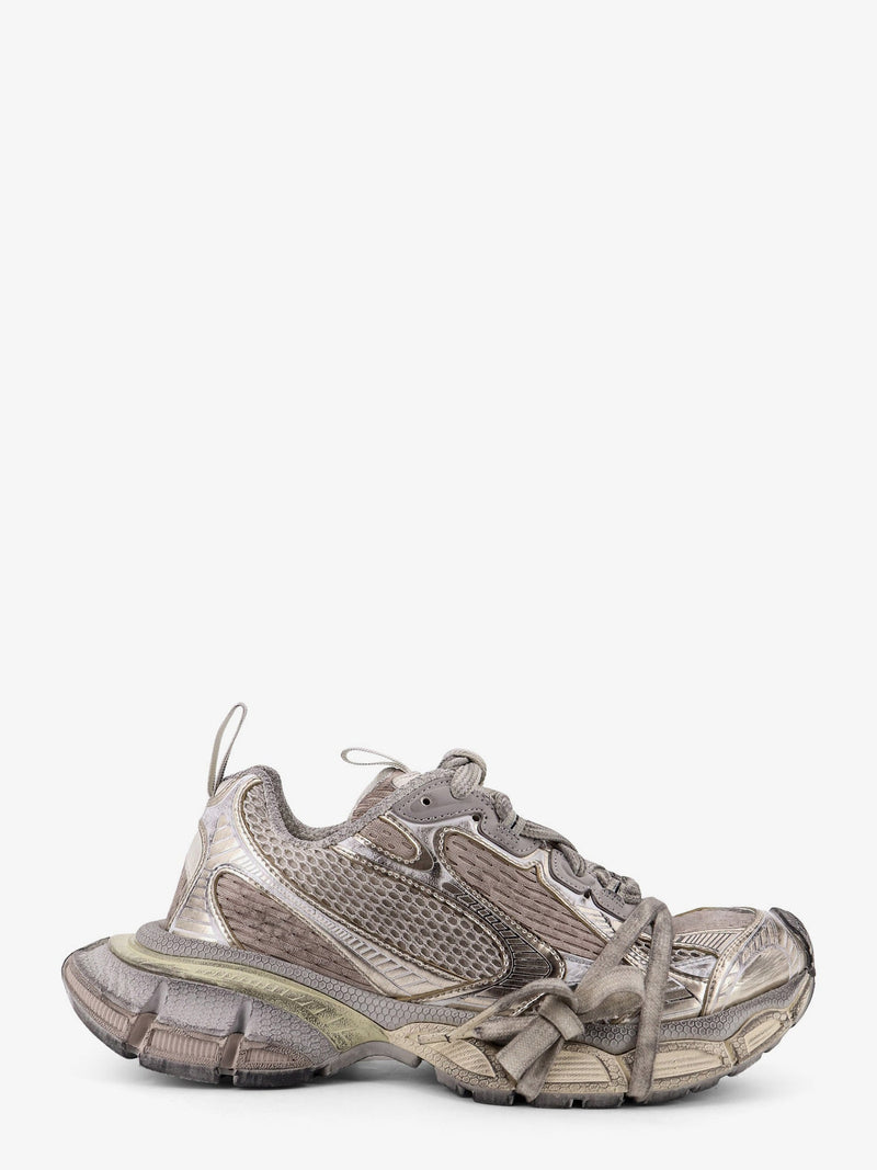 Balenciaga Balenciaga 3Xl Low-Top Mesh Sneakers Grey Women - World Class Fashion