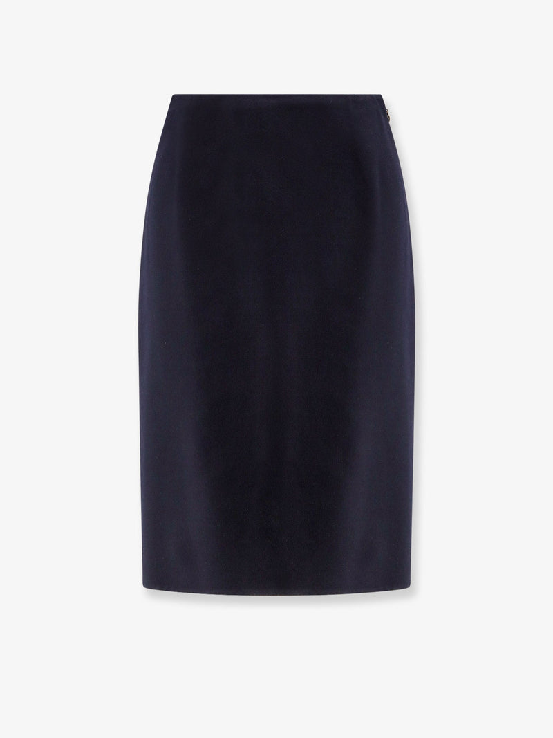 Loro Piana Falda Vivian de Cachemira Loro Piana Azul - World Class Fashion