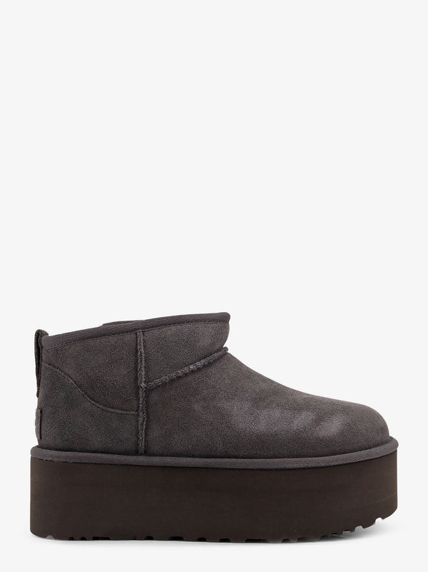 Ugg Classic Ultra Mini Platform Suede Ankle Boots