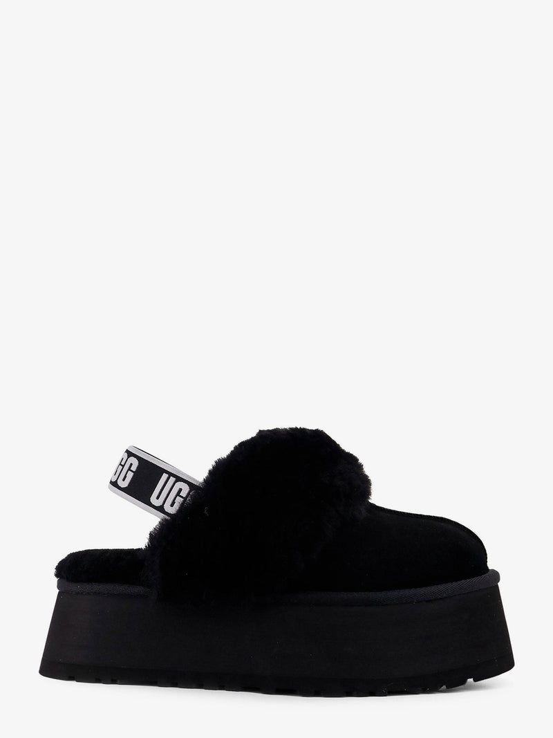 Ugg Ugg Funkette Suede Slip-On Black - World Class Fashion