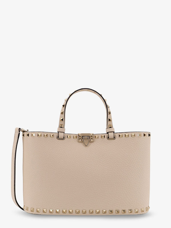 Valentino Garavani Rockstud Small Tote Valentino Garavani Leather Shoulder Bag