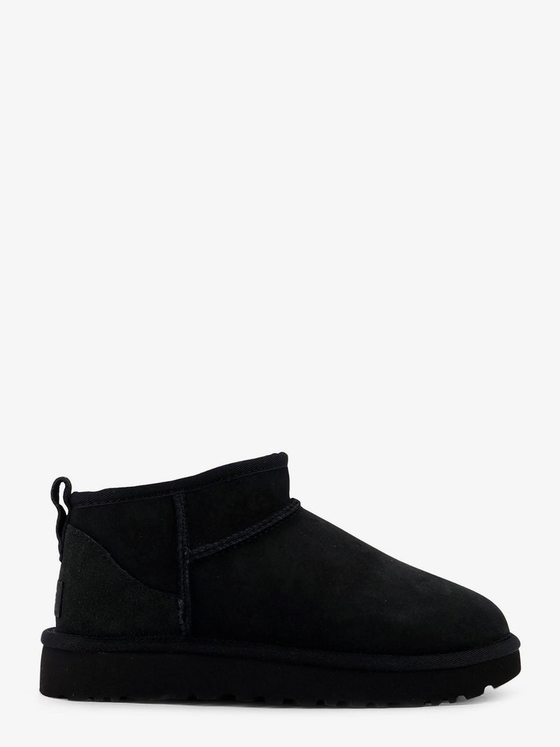 Ugg Botines Ugg Classic Ultra Mini de ante negros - World Class Fashion