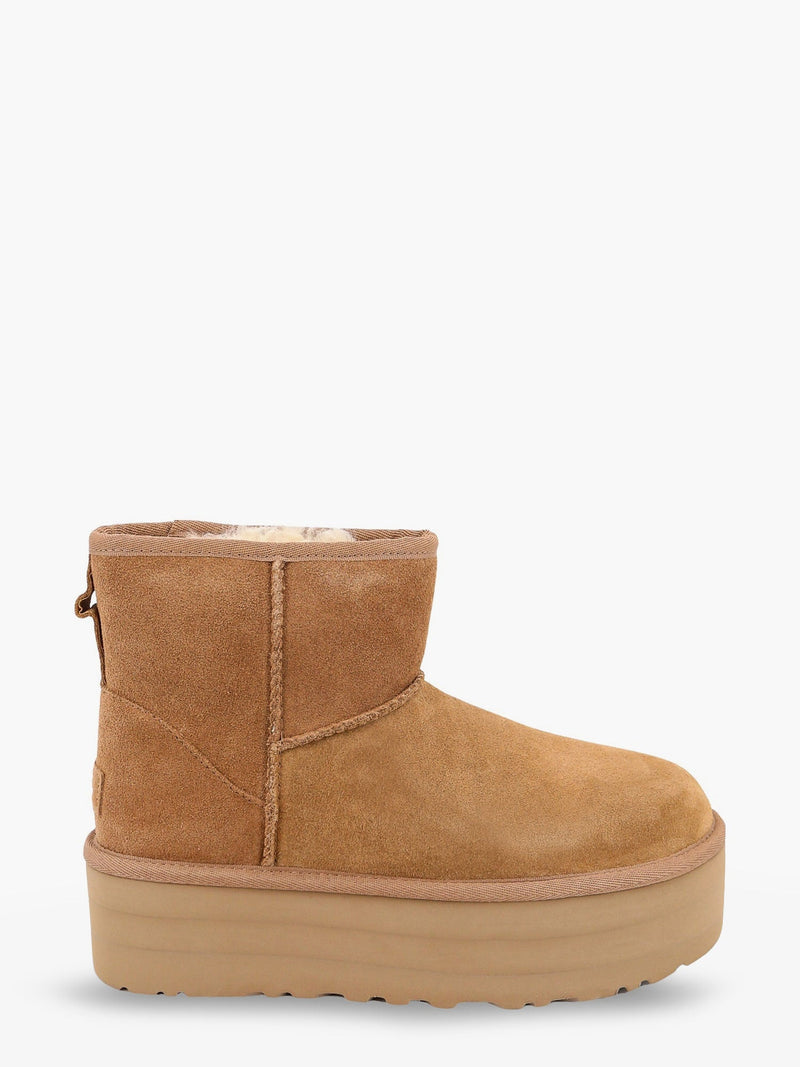 Ugg Botines de plataforma de ante Ugg Classic Mini marrones - World Class Fashion