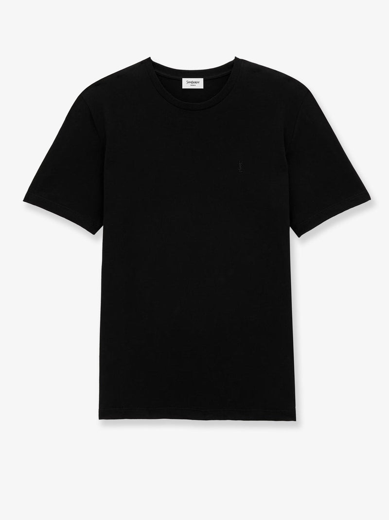 Saint Laurent Saint Laurent Cotton T-Shirt Black Men - World Class Fashion