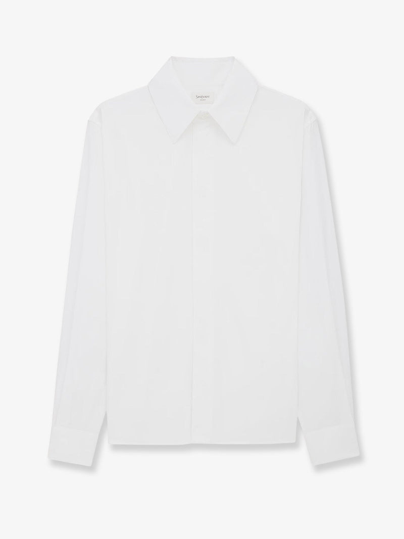 Saint Laurent Saint Laurent Cotton Shirt White Men - World Class Fashion