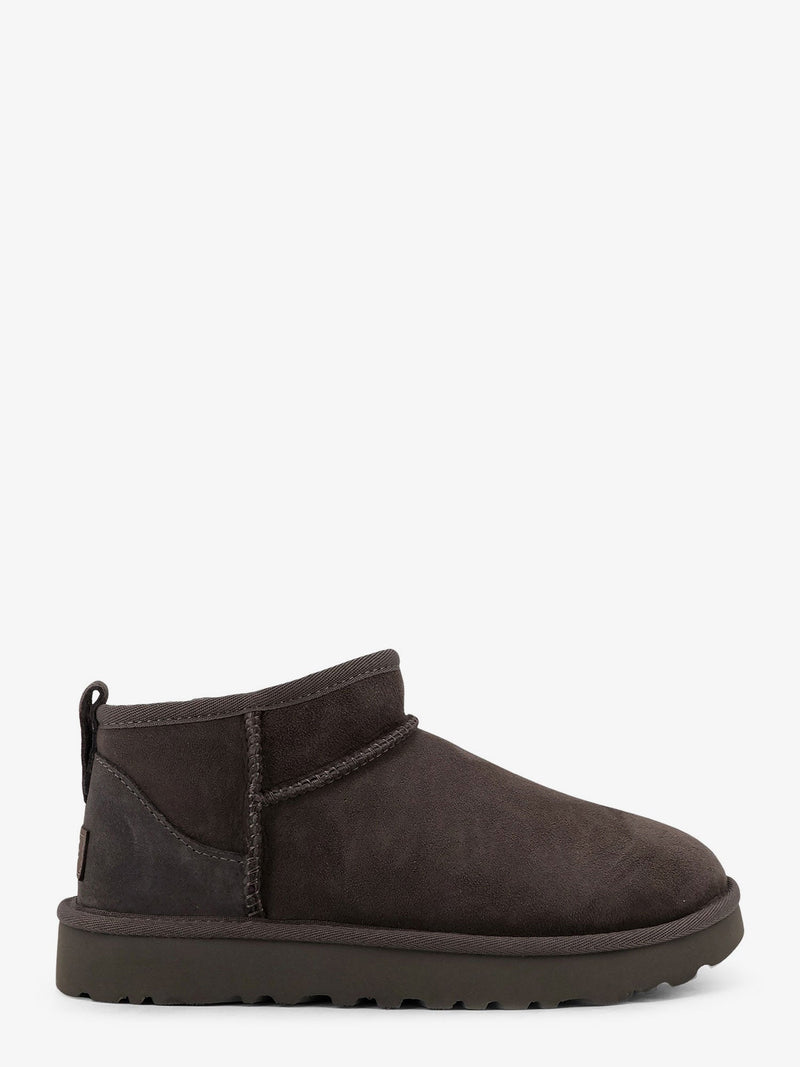Ugg Botines de ante grises Ugg Classic Ultra Mini - World Class Fashion
