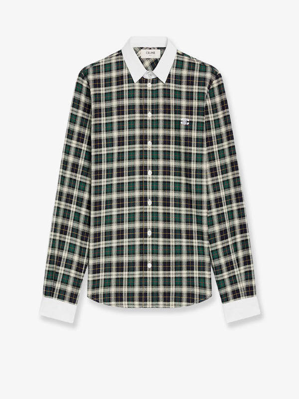 Celine Tartna Cotton Shirt