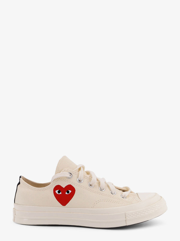 Comme Des GarÃ§ons Play Chuck `70 Small Red Heart Canvas Sneakers