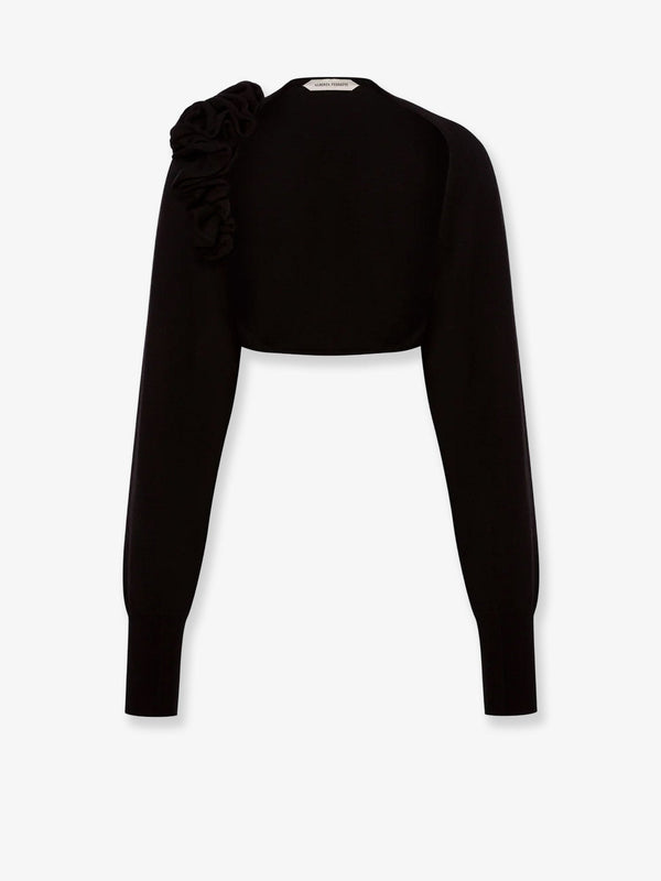 Alberta Ferretti Wool, Silk And Cashmere Shrug