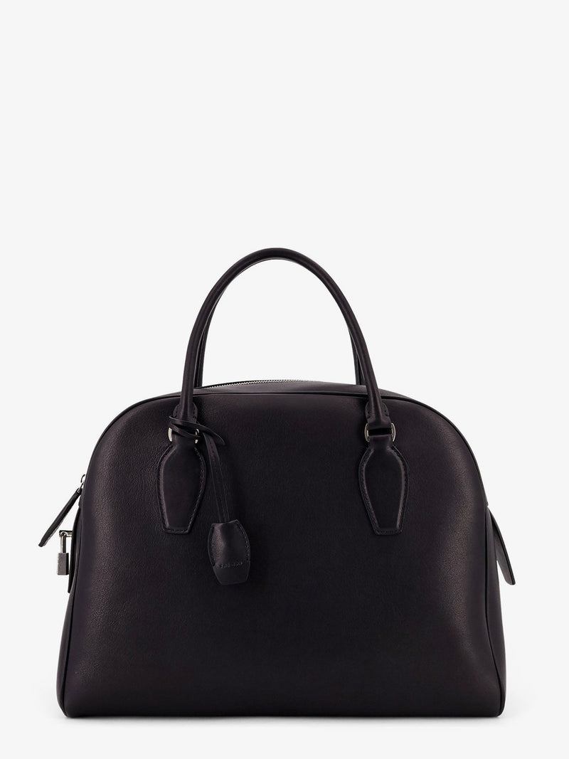 The Row The Row India 12.00 Leather Handbag Black - World Class Fashion