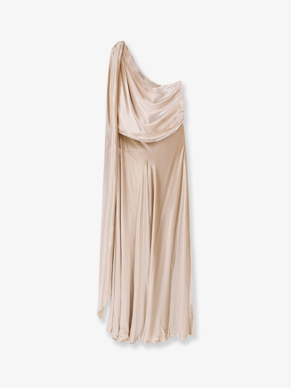 Alberta Ferretti Velvet Long Dress