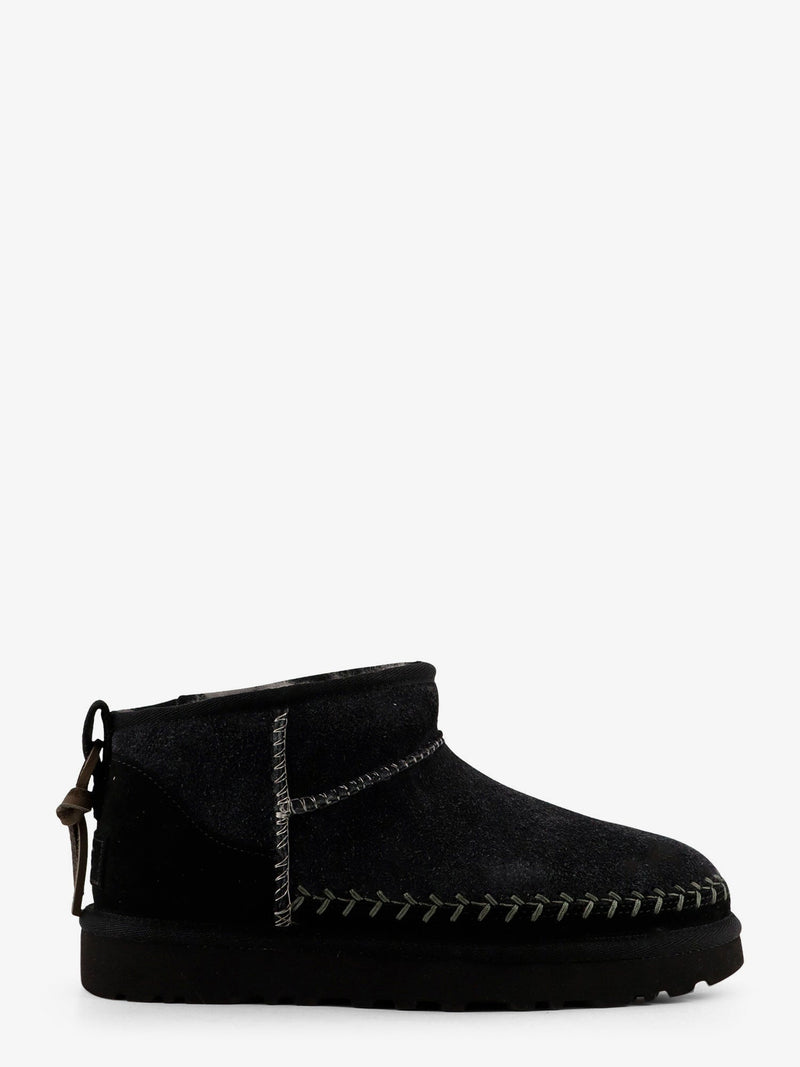 Ugg Botines Ugg Classic Ultra Mini Biarritz de ante negros - World Class Fashion