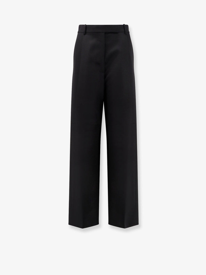 Tom Ford Pantalones de lana plisados Tom Ford para mujer, color negro - World Class Fashion