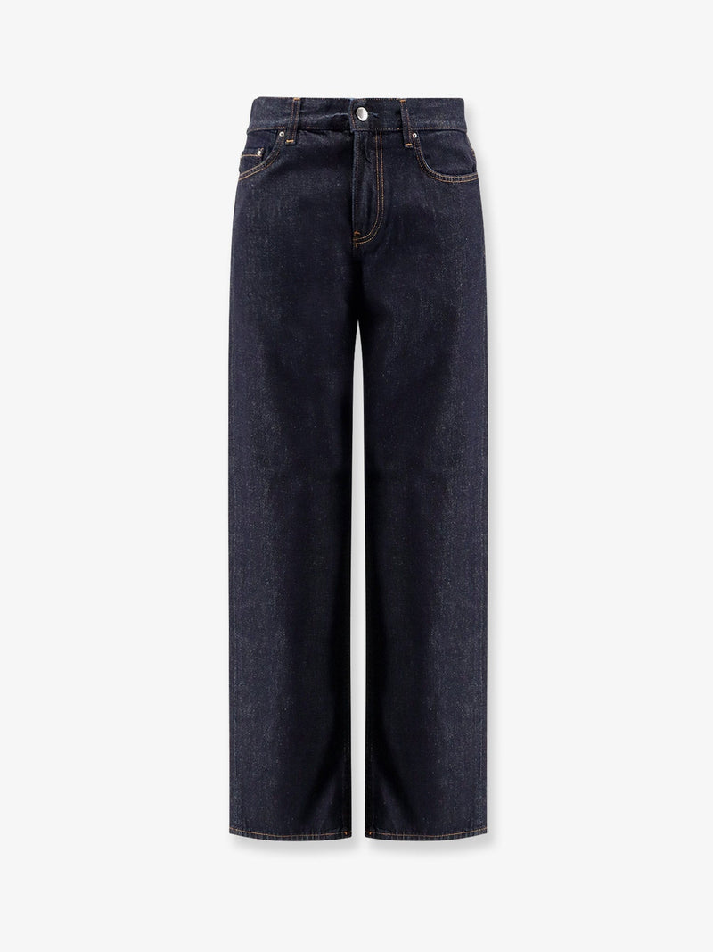 Toteme Toteme Low Straight Denim Jeans Blue Women - World Class Fashion