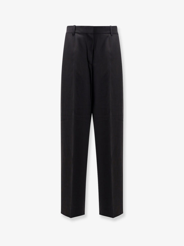 Toteme Viscose And Wool Trousers