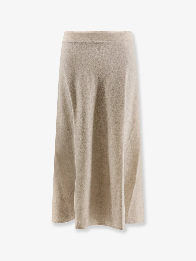 Lisa Yang Lisa Yang Torie Falda Cachemira Beige - World Class Fashion
