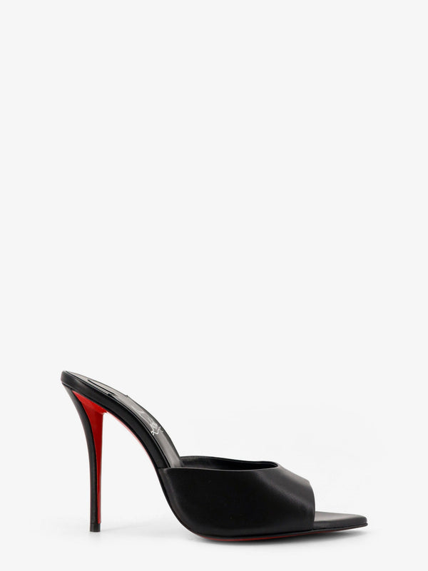 Christian Louboutin Miss Z Mule Leather Sandals