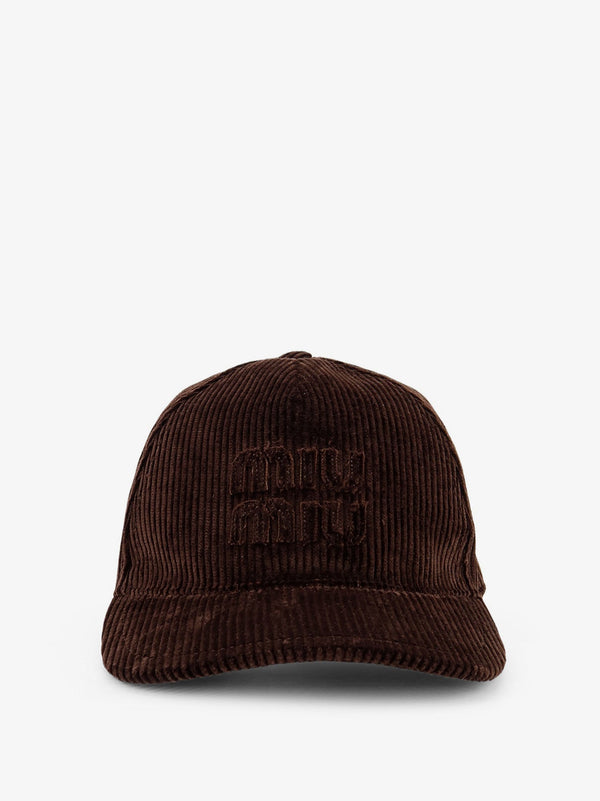 Miu Miu Corduroy Baseball Hat