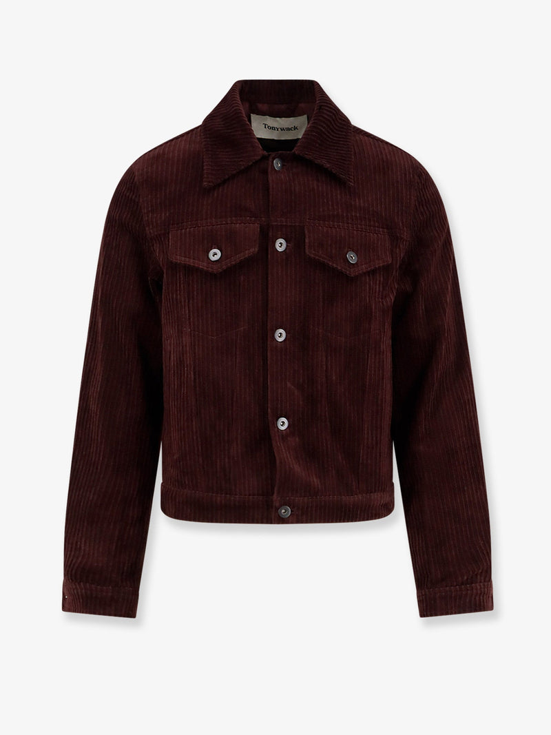 Tonywack Tonywack Corduroy Jacket Burgundy Men - World Class Fashion