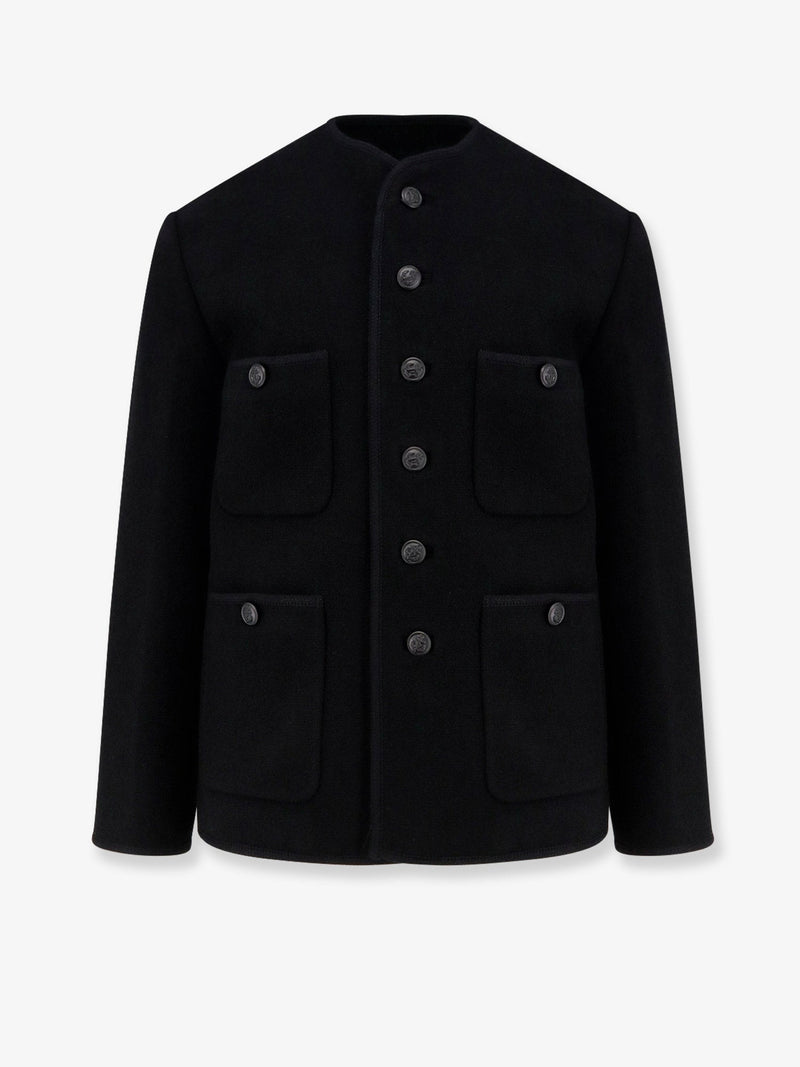 Tonywack Tonywack Americana de Tweed Negra para Hombre - World Class Fashion