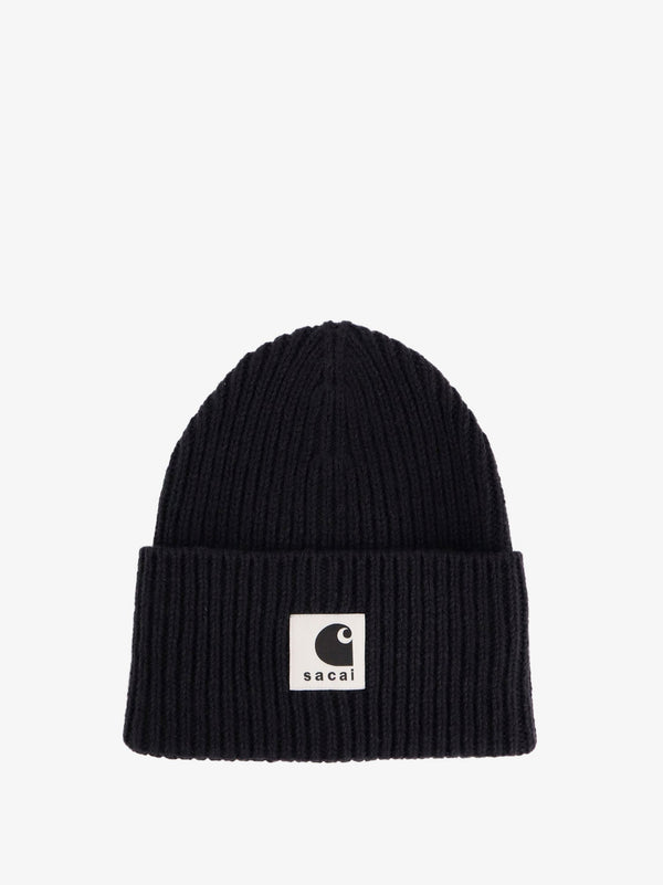 Sacai X Carhartt Wip Carhartt Wip Wool Blend Knit Beanie Hat