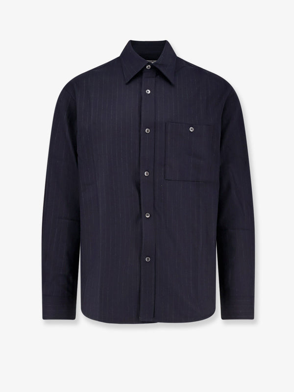 Tonywack Wool Blend Striped Shirt