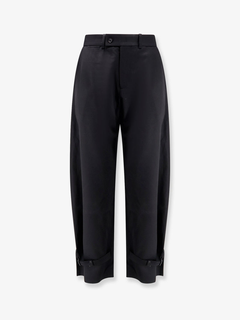 Tonywack Tonywack Pantalones de lana negra - World Class Fashion