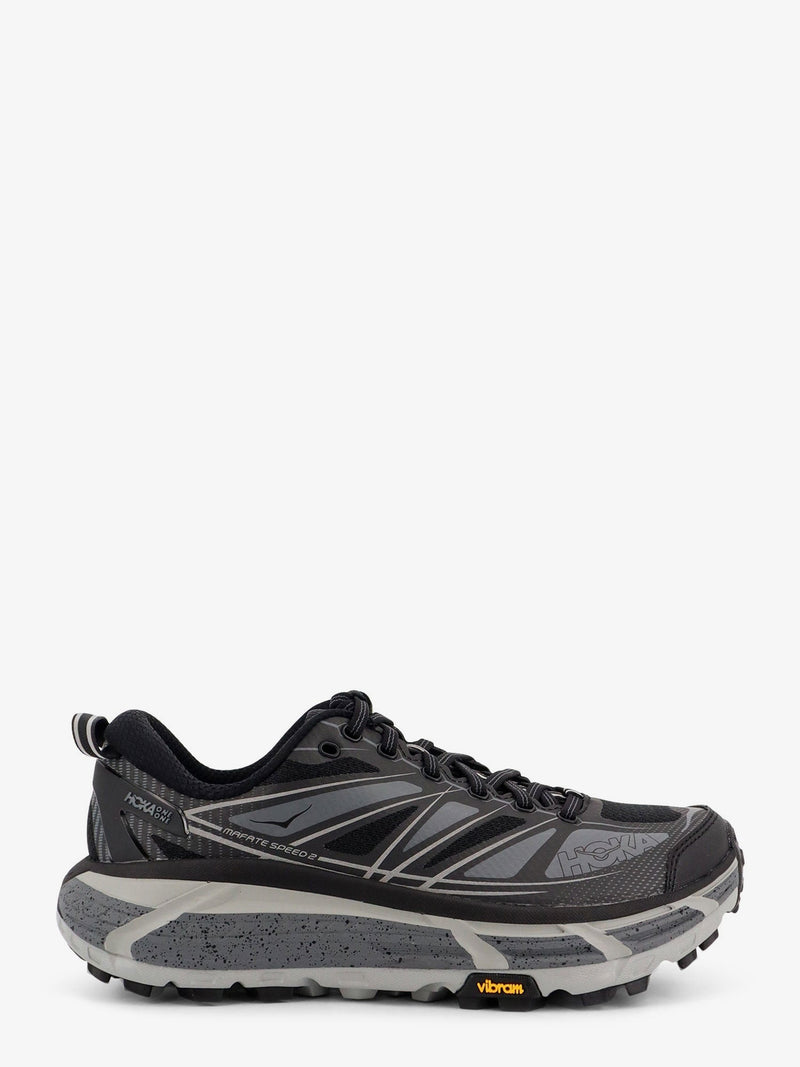 Hoka Zapatillas Hoka U Mafate Speed 2 de malla y caucho negras - World Class Fashion