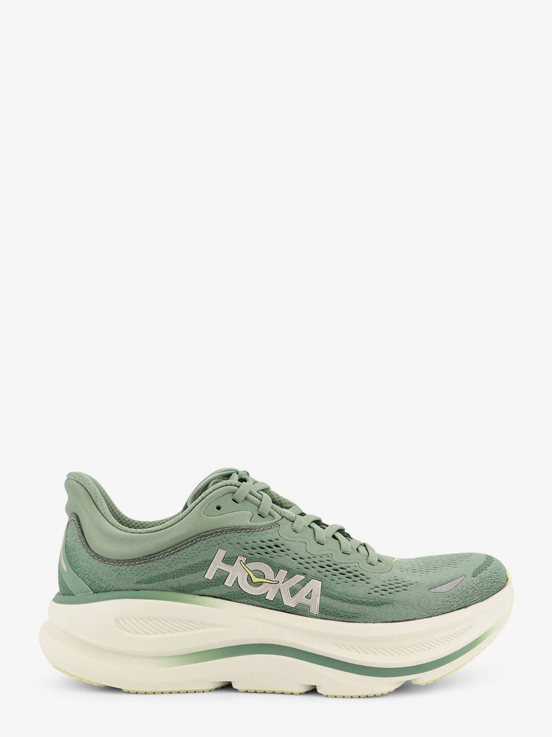 Hoka Zapatillas Hoka M Bondi 9 de tejido sintético verdes - World Class Fashion
