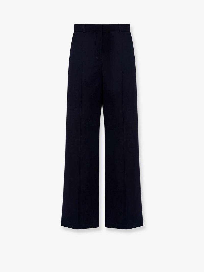 The Row The Row Dender Wool Trousers Azul - World Class Fashion