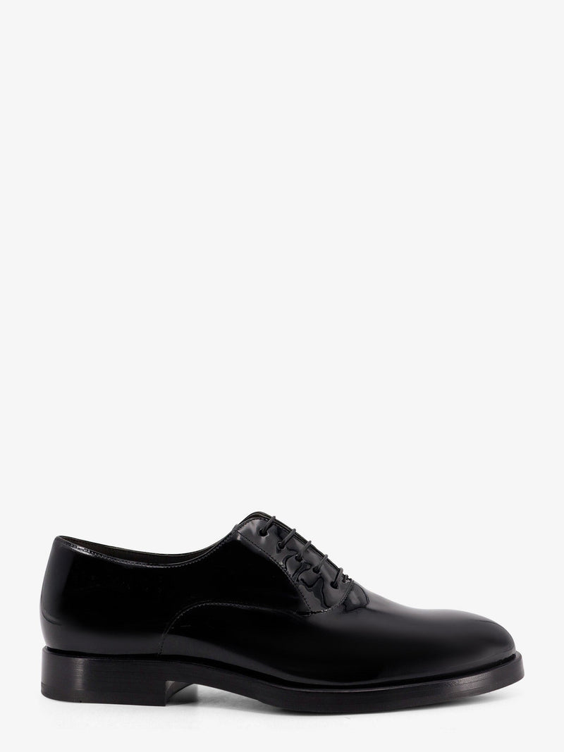 Brunello Cucinelli Brunello Cucinelli Oxford Patent Leather Lace-Up Black - World Class Fashion