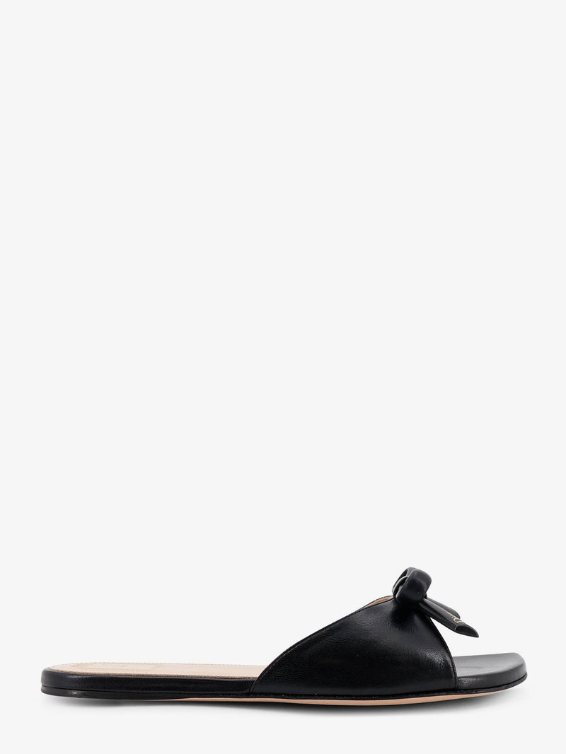 Dior Dior Dior Bow Leather Sandals Black - World Class Fashion