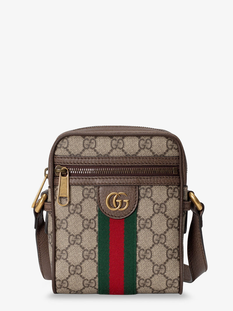 Gucci Gucci Ophidia Mini Shoulder Bag Beige - World Class Fashion
